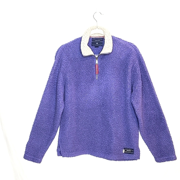 Southern Marsh 3/4 zip pullover XS, blue - Picture 1 of 7